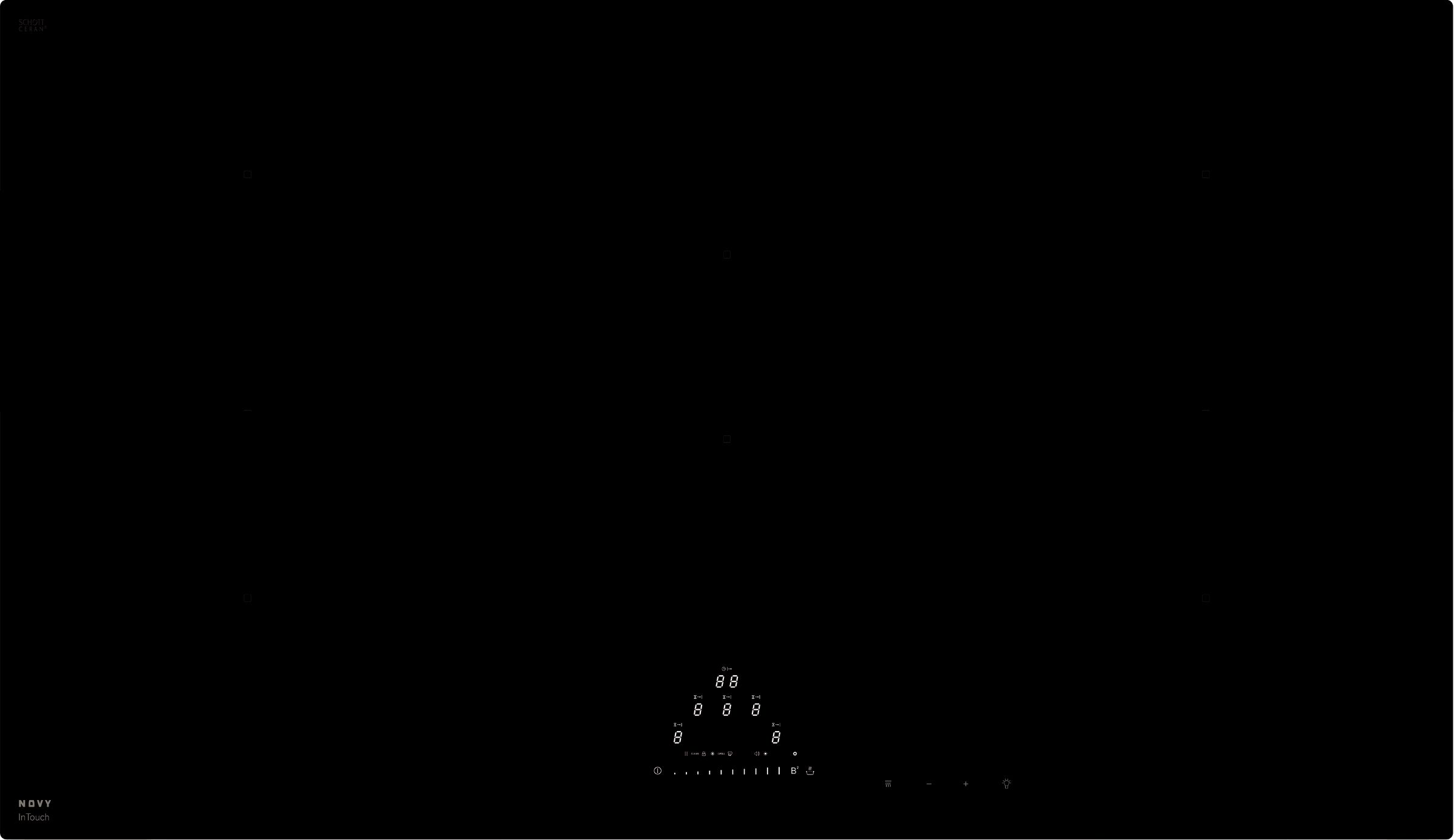 1778 Inducción Novy Pro 88 cm